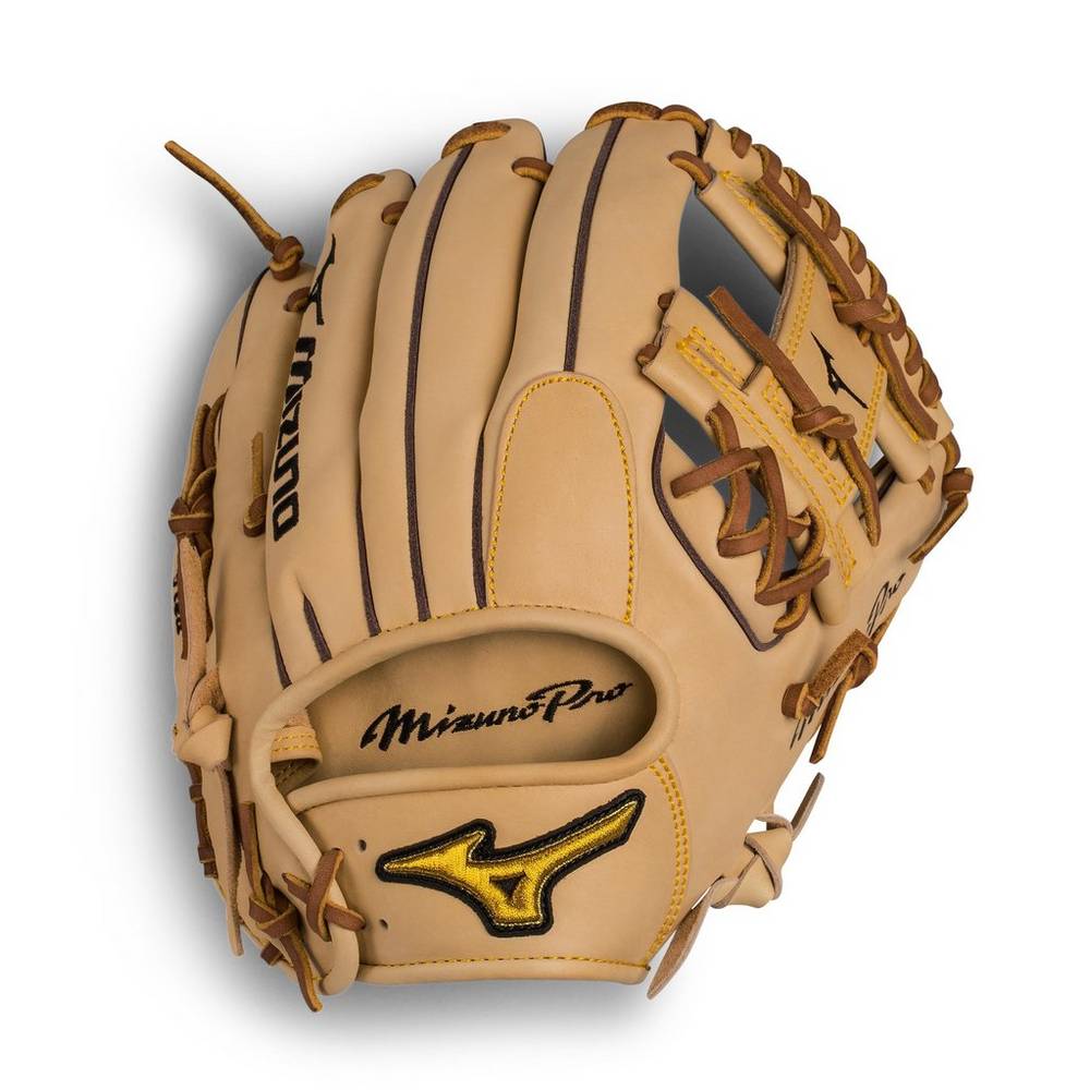 Mizuno Pro Infield 11.75" - Deep Pocket Női Kesztyű Barna MEB218307